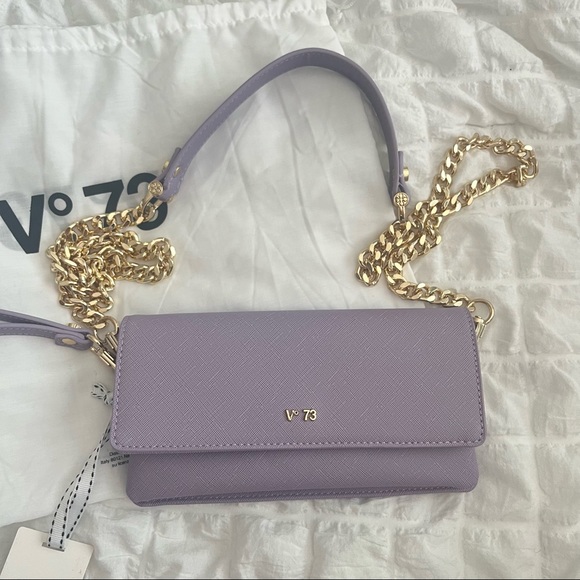 V73 Lilac crossbody bag BRAND NEW - Picture 2 of 4